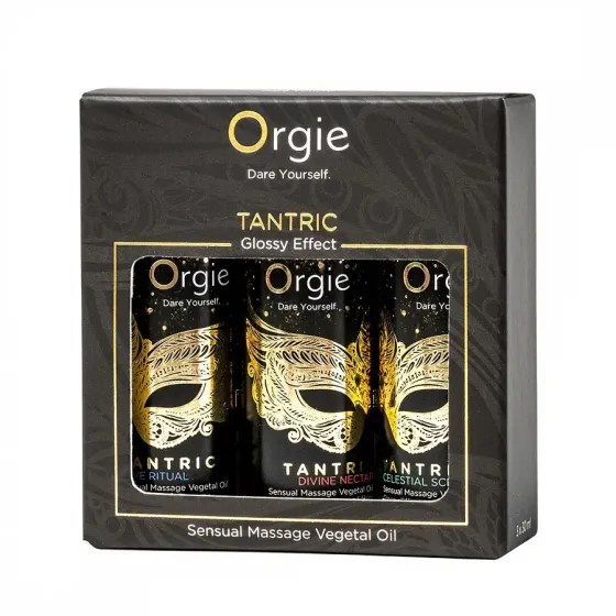 Набір олій для тантричного масажу Orgie – Tantric Mini Size Collection (3х30 мл), зволоження Львів