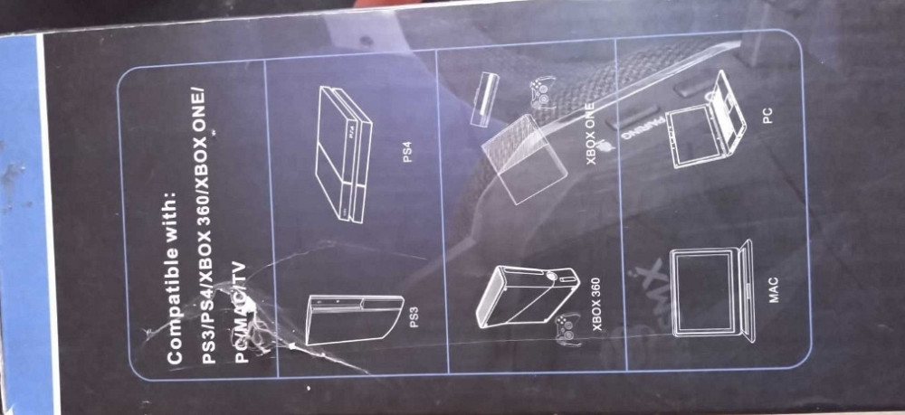 Игровые беспроводные наушники EasySMX 2.4GHz (модель WB36E-MH) Харьков - изображение 3