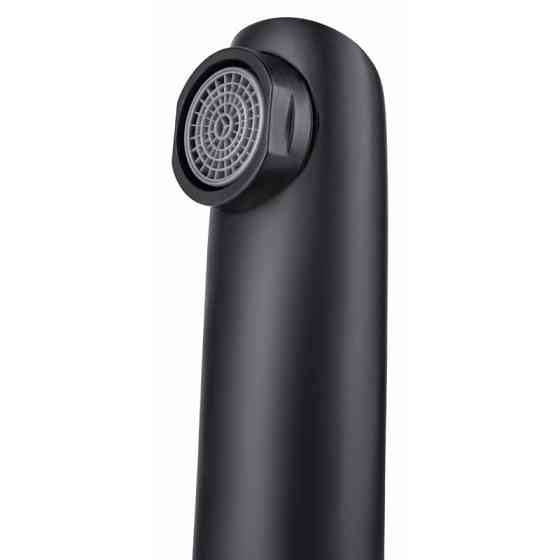 Змішувач для ванни Lidz (BLA) 14 43 006-1 New з душовим гарнітуром, чорний Київ