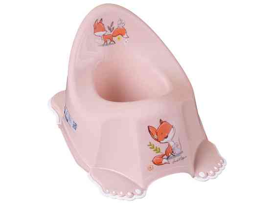 Горщик дитячий з музикою антиковзкий FOREST FAIRYTALE light pink Київ