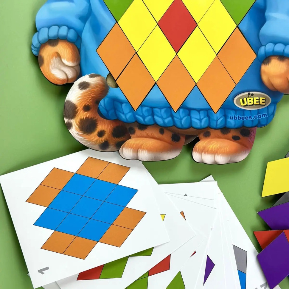 Розвиваючий пазл-вкладиш "Гепард" (ПСД289) PSD289 Вінниця - фото 4