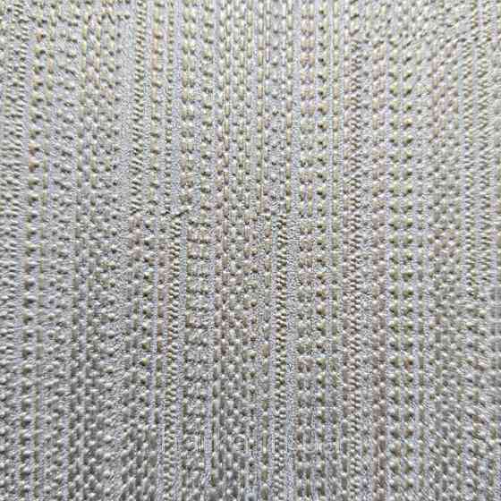 Шпалери вінілові на флізелін Sirpi Alta gamma Sempre 3 рогожка структурна тонка смужка сіра золотиста Київ