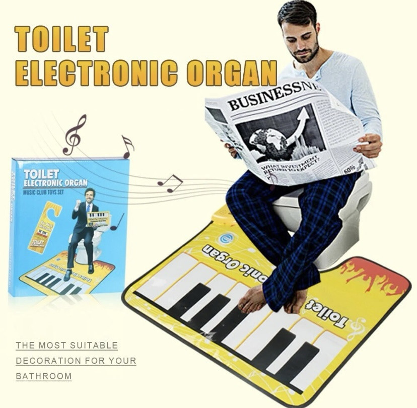 Музыкальный коврик для туалета разноцветный Киев - изображение 1