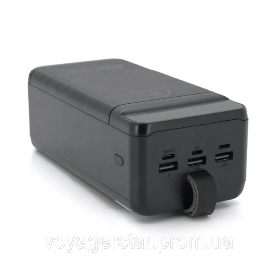 Универсальная зарядная батарея Power Bank LionPatton 60000Mah (Черный) Винница