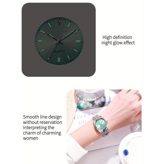 Годинник жіночий наручний Chronos Travel Сріблястий Вінниця - фото 5