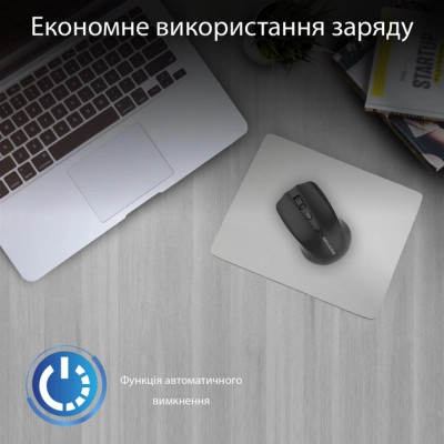 Мишка Promate Clix-8 Wireless Black (clix-8.black) Вінниця - фото 4
