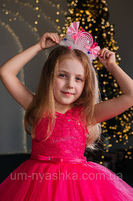 Цукерка Костюм цукерки Дитяча святкова сукня + обруч Кривий Ріг - фото 4