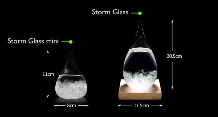 Барометр Штормгласс капля БОЛЬШАЯ, Storm glass Кременчуг - изображение 4