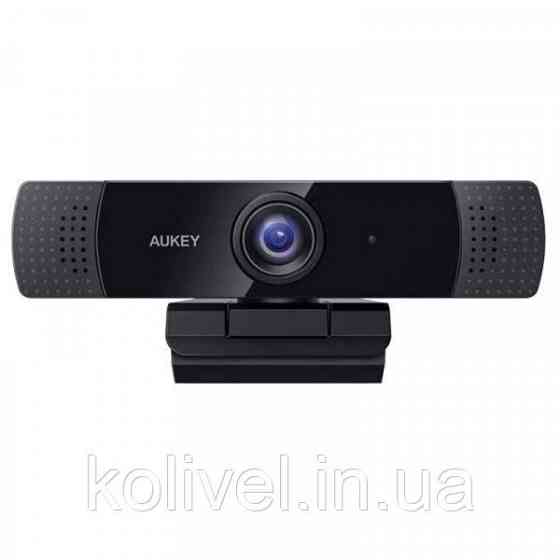 Веб-камера Aukey 1080p FHD Live Streaming Camera, Stereo Mic (PC-LM1E) Київ
