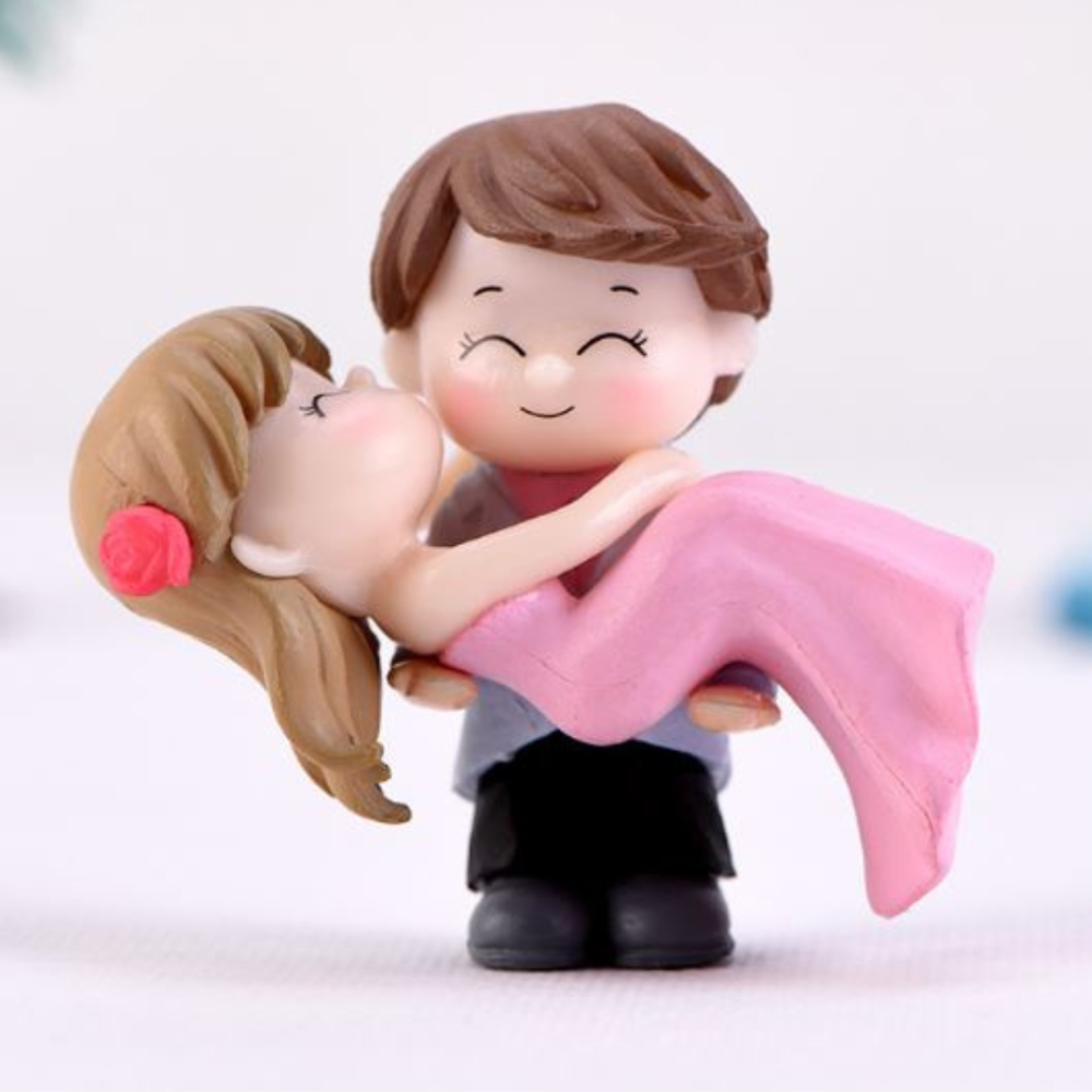 Декоративні фігурки Молодята для міні-саду, флориріуму, мосаріуму, вазону, моделізму, мікроландшафту Одесса - изображение 1