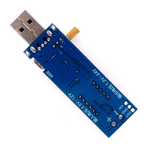 Універсальний перетворювач напруги 3-12В на 1-24В з USB Київ - фото 3