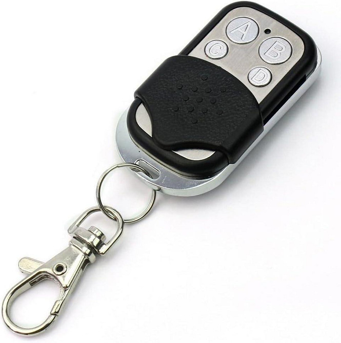 Набор 4 универсальных автопультов 433.92 MHz фиксированный код для дверей Киев - изображение 2