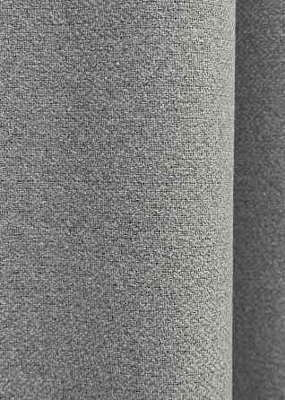 Шторная ткань лен блэкаут 100%, цвет серый 1822ш Киев