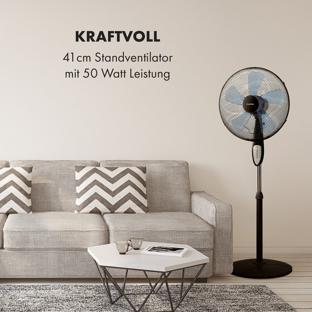 Вентилятор на п'єдесталі Summerjam Вентилятор на п'єдесталі | діаметр 41 см | 50 Вт | 3 швидкості | 4150 м3/год Рівне - фото 2