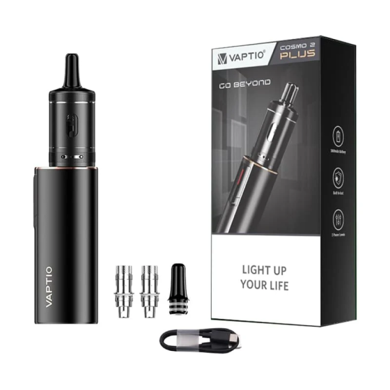 Вейп Мод Бокс VAPTIO Cosmo 2 потужна продуктивність, елегантний дизайн, довговічна батарея, розширені функції, ємність 3 мл Київ