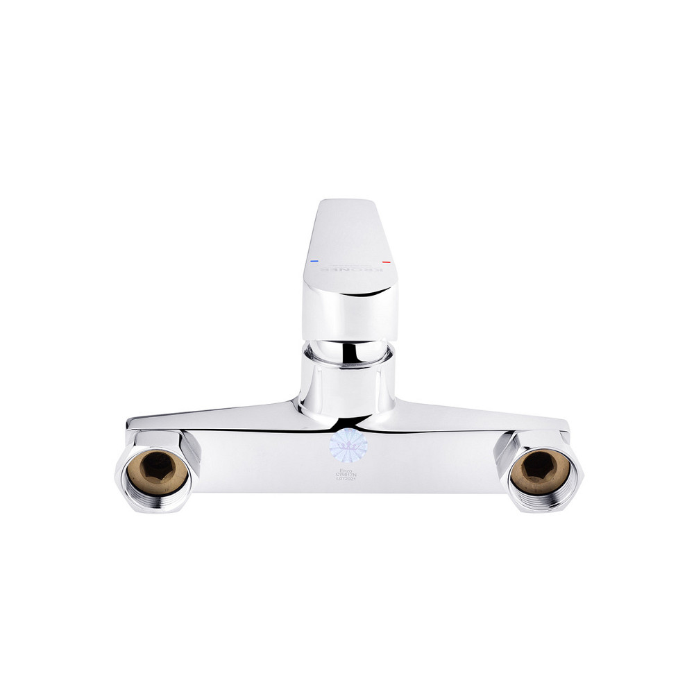 Змішувач для ванни Kroner KRP Eifel - C060 з душовим гарнітуром, хром Київ - фото 6