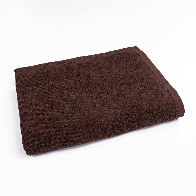 Набор махровых полотенец 3шт GM Textile 40х70см, 50х90см, 70х140см 400г/м2 (Коричневый) Сумы - изображение 8