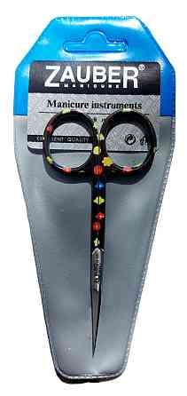 Ножиці для кутикули 25 мм. Zauber для шкіри 01-131С Запоріжжя