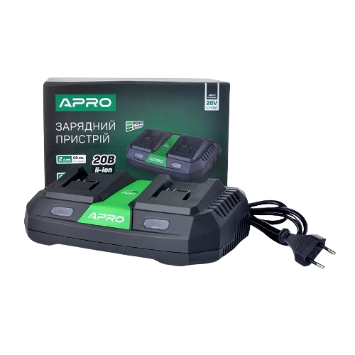 Зарядний пристрій подвійний Li-lon 3A 20V FC20 Dual APRO Житомир - изображение 3