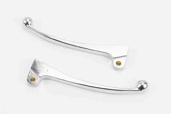 Важелі керма ліве, праве к-кт 2шт (під зчеп./барабан. гальмо) "хром" Київ