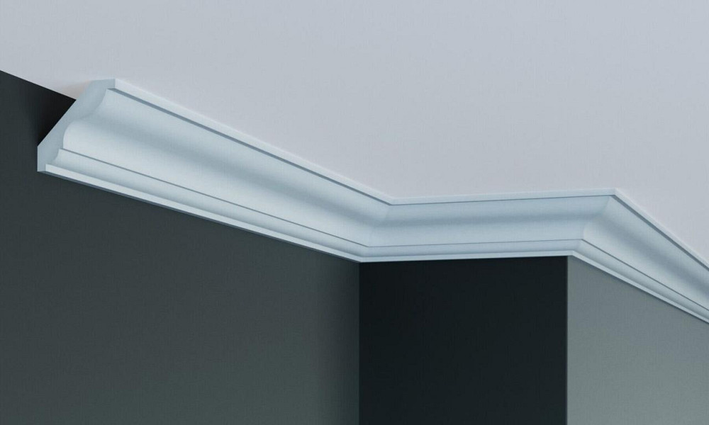 Карниз полиуретановый гладкий Gaudi Decor P 205 Flexi Днепр - изображение 1