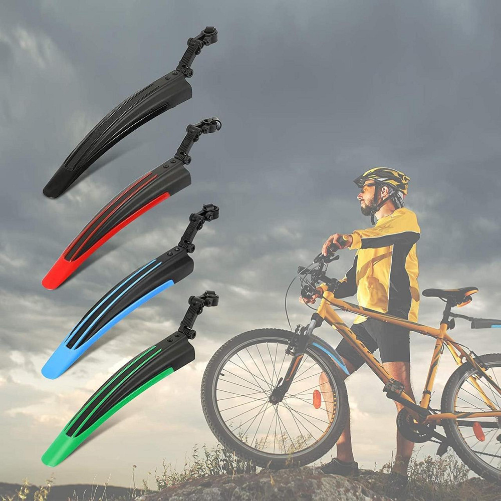 Комплект блакитних велосипедних крил Київ - фото 5