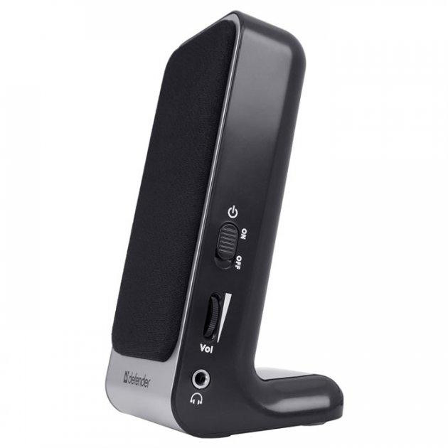 Акустична система DEFENDER SPK-225 black/silver Вінниця - фото 4