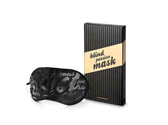 Маска ніжна на очі Bijoux Indiscrets - Blind Passion Mask в подарунковому пакованні Sex Aura Київ