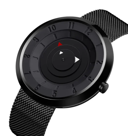 Класичний наручний годинник Skmei 9174 Чорний Вінниця