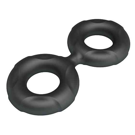 Эрекционное кольцо Crazy Bull Super Soft Silicone Radwan, черное Sex Aura Киев