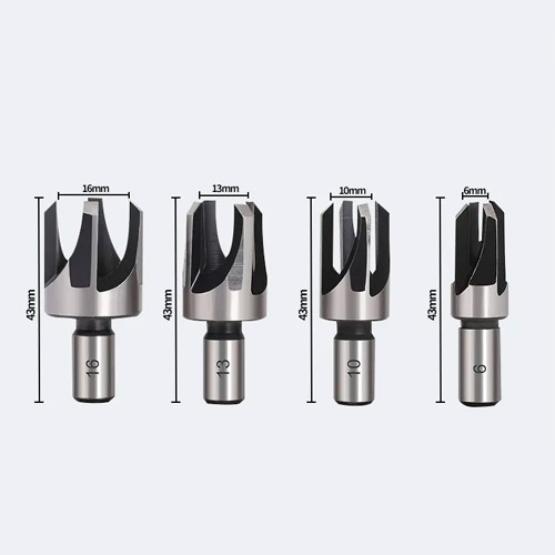 Набір пробкових фрез по дереву 8шт 6/10/13/16мм, циліндричні Вінниця - фото 4