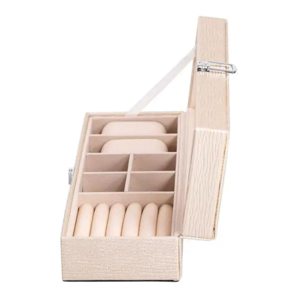 Шкатулка для украшений из эко кожи 31×11×8 см органайзер для ювелирных изделий HP-5-5BE Киев - изображение 3