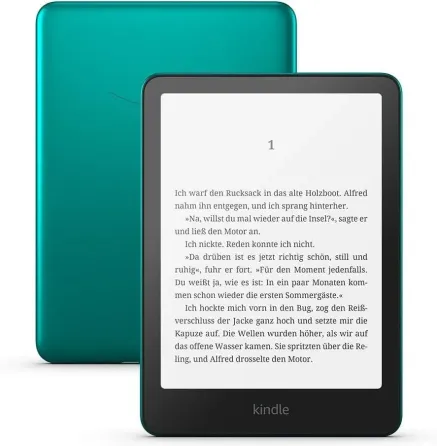 Графічний планшет Kindle Paperwhite 12, 32GB, Signature Edition Metallic Jade - Czytnik ebooków bez reklam 7" Київ