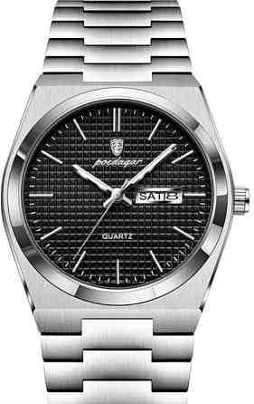 Годинник/часы POEDAGAR silver-black Original. Киев
