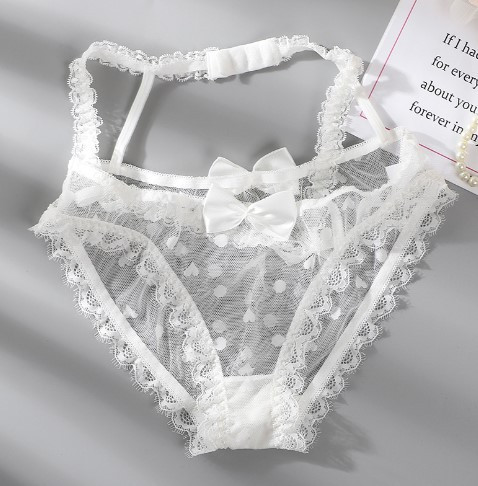 Сексуальні трусики білі з сердечкми - розмір 42-46, матеріал не вказано Київ - фото 5