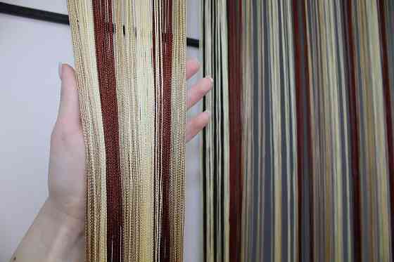 Штори-нитки "Кісея" Коричневий з бежевим 300х300см 1 шт (61-011) Київ