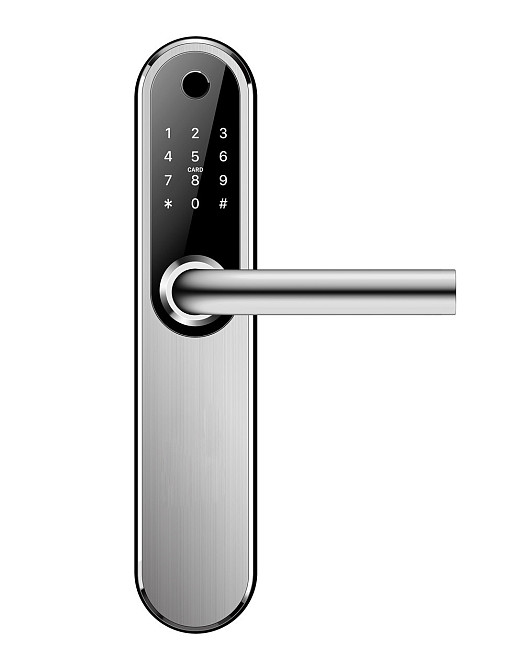 Розумний дверний біометричний замок SEVEN LOCK SL-7768BF silver Київ - фото 11