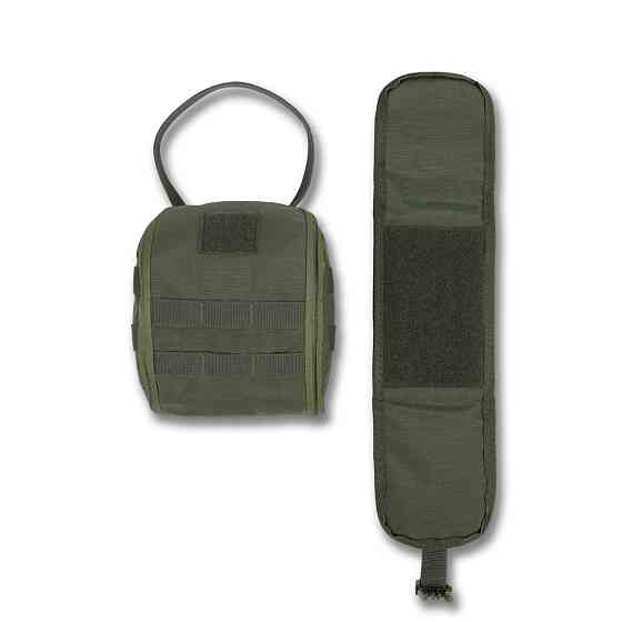 Подсумок-аптечка (быстрый сброс) Kiborg GU Cordura Khaki. Отрывной медицинский подсумок аптечка Киев