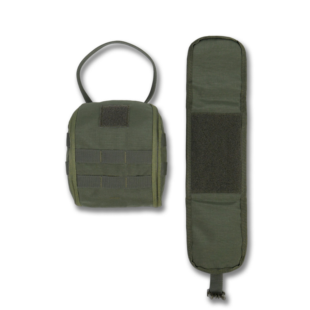 Подсумок-аптечка (быстрый сброс) Kiborg GU Cordura Khaki. Отрывной медицинский подсумок аптечка Киев - изображение 4