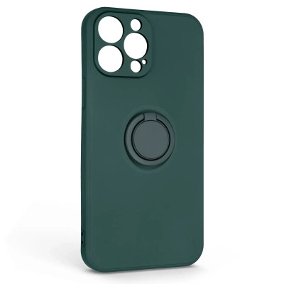 Чехол для мобильного телефона Armorstandart Icon Ring Apple iPhone 13 Pro Max Dark Green (ARM68680) Винница - изображение 1