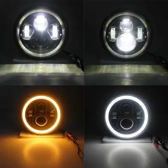 Світлодіодна фара 7 дюймів Led ВАЗ 2101 2121-21213 Нива Уаз Газ Ваз Волга 60W Харків