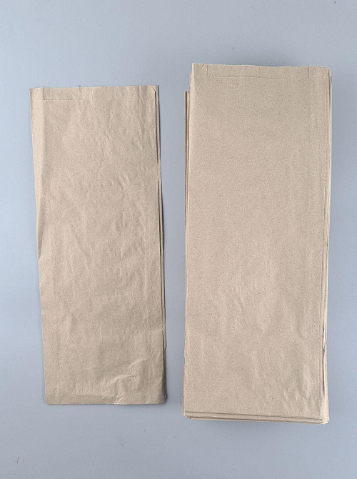 Паперові пакети саше крафт бурей, 170х50х440, 40 г/м2 (100 шт.) Харків - фото 1