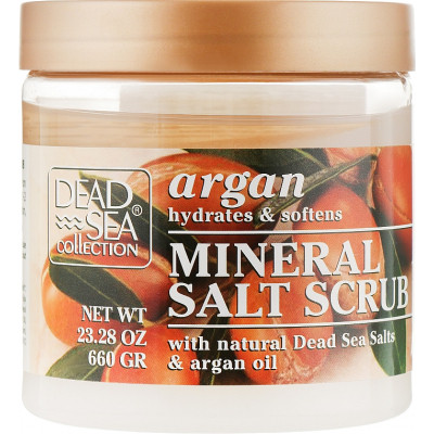 Скраб для тела Dead Sea Collection с минералами Мертвого моря и аргановым маслом 660 г (830668009028) Винница - изображение 1