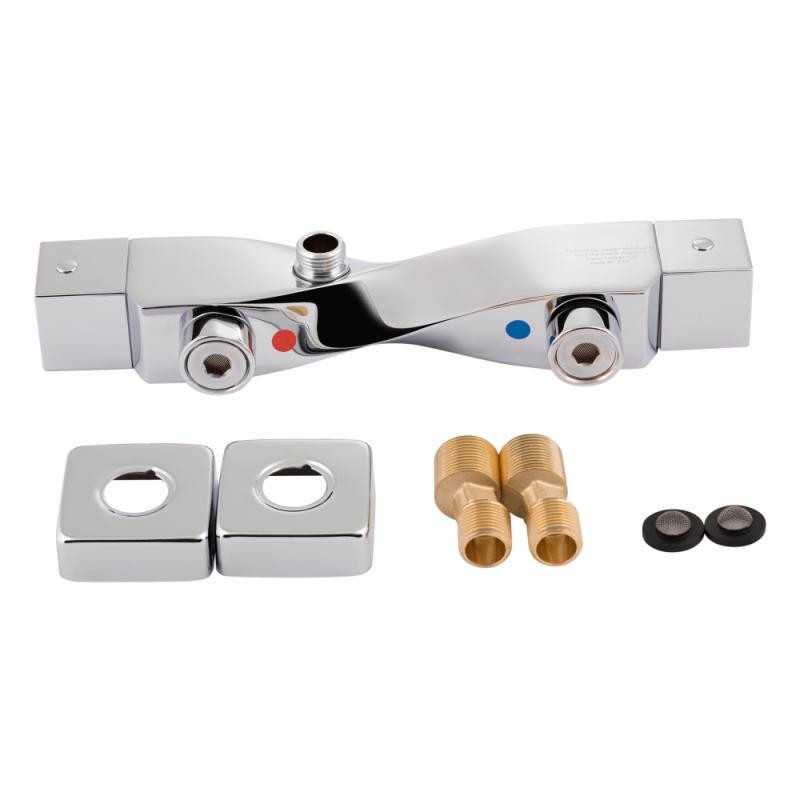 Смеситель для душа Qtap Zkrouceny термостатический QTZKR40T105C Chrome Харьков - изображение 5