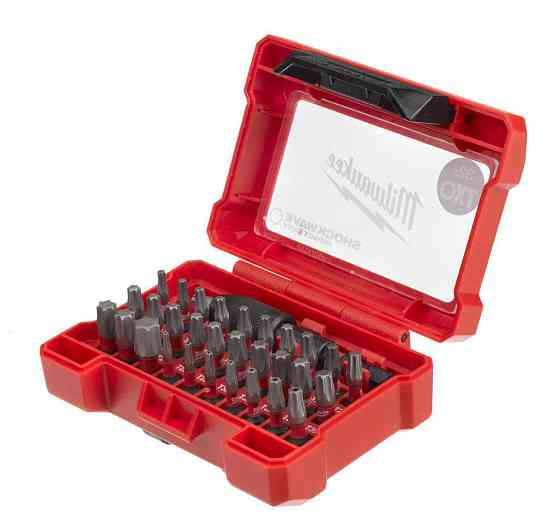 Набір біт MILWAUKEE, S/Bit ShW CD Compact Torx Set-32шт., пластиковий кейс Одеса