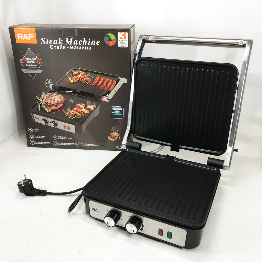 Настільний електрогриль для кухні, Настільний електричний гриль для кухні Гриль для дому шашлику AY-51 Івано-Франківськ - фото 3