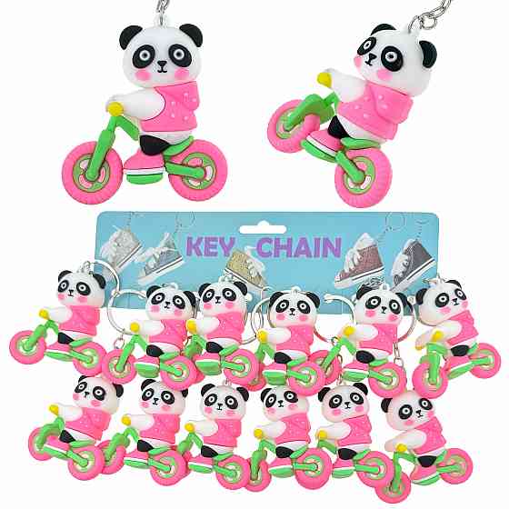 Брелок для ключів для дівчинки Панда 12 шт. Київ
