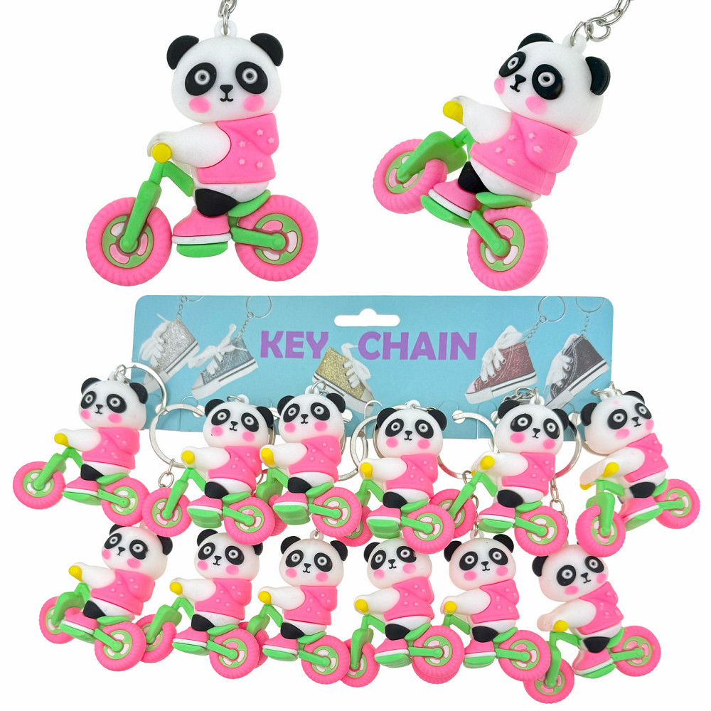 Брелок для ключів для дівчинки Панда 12 шт. Київ - фото 1