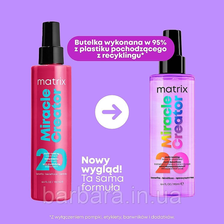 Спрей 20 в 1 Matrix Total Results Miracle Creator багатофункційний 190 мл 100 Київ - фото 3