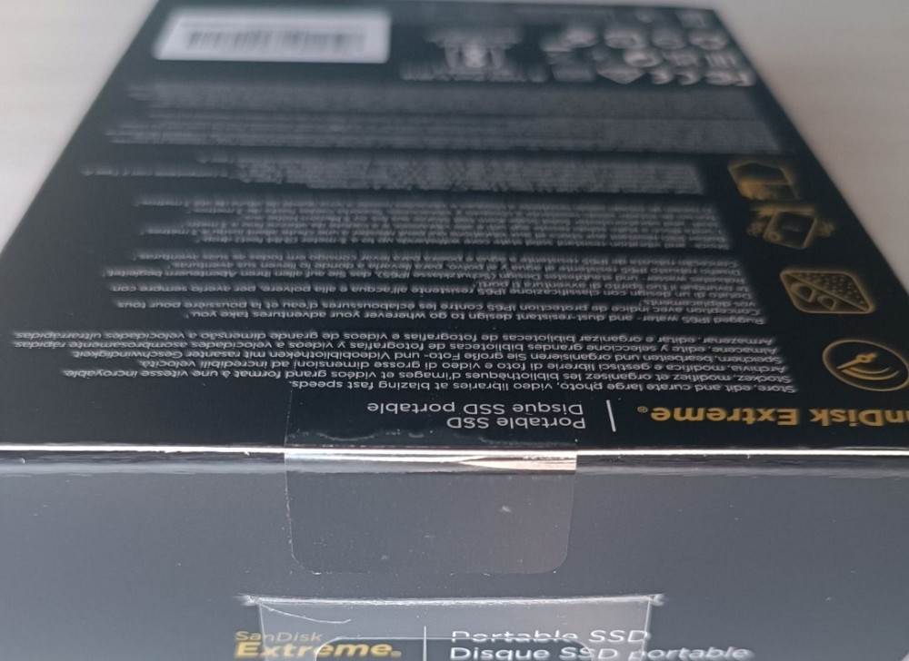 SanDisk Extreme Portable 8TB, 4TB SSD Накопичувач. Киев - изображение 1